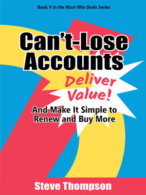 cover image of CAN'T-LOSE ACCOUNTS